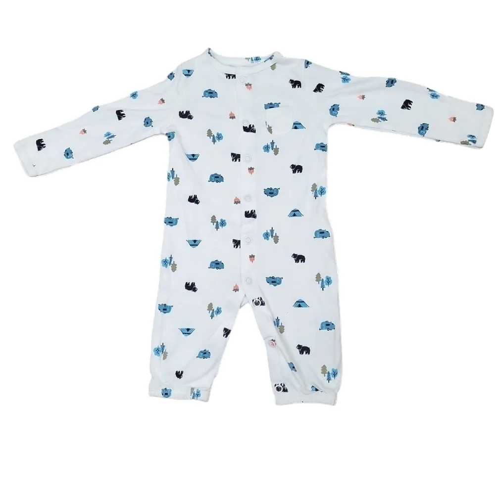 Baby Boy Carter's Woodland Convertible Coveralls